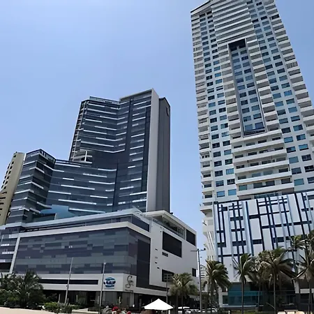 Apartment Lujoso Apto Vista Al Mar Piso 34 - Palmetto Cartagena