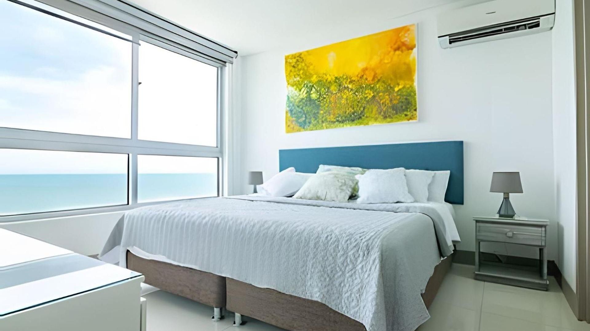 Lujoso Apto Vista Al Mar Piso 34 - Palmetto Apartment Cartagena