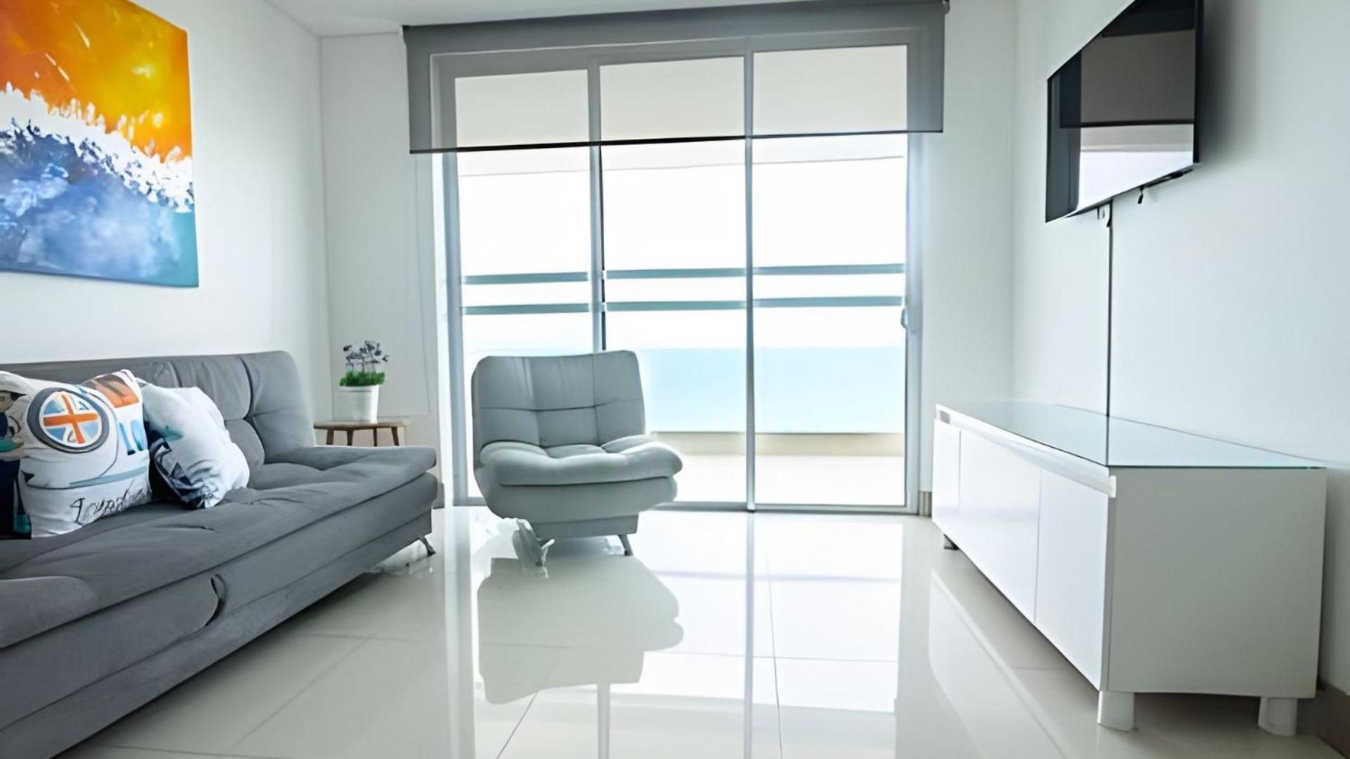Apartment Lujoso Apto Vista Al Mar Piso 34 - Palmetto
