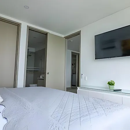 Lujoso Apto Vista Al Mar Piso 34 - Palmetto Apartamento Cartagena
