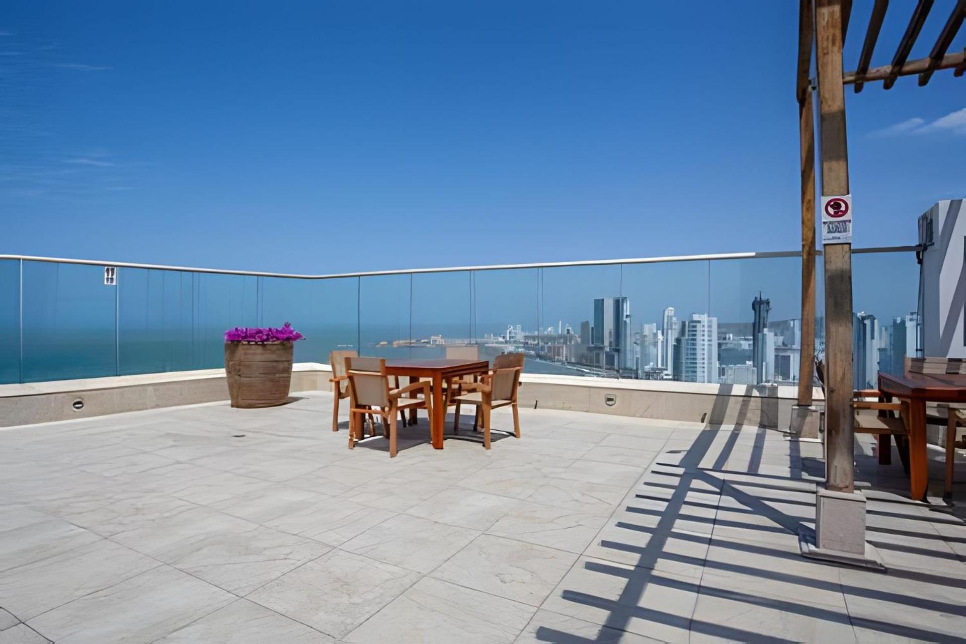 Lujoso Apto Vista Al Mar Piso 34 - Palmetto Apartamento Cartagena