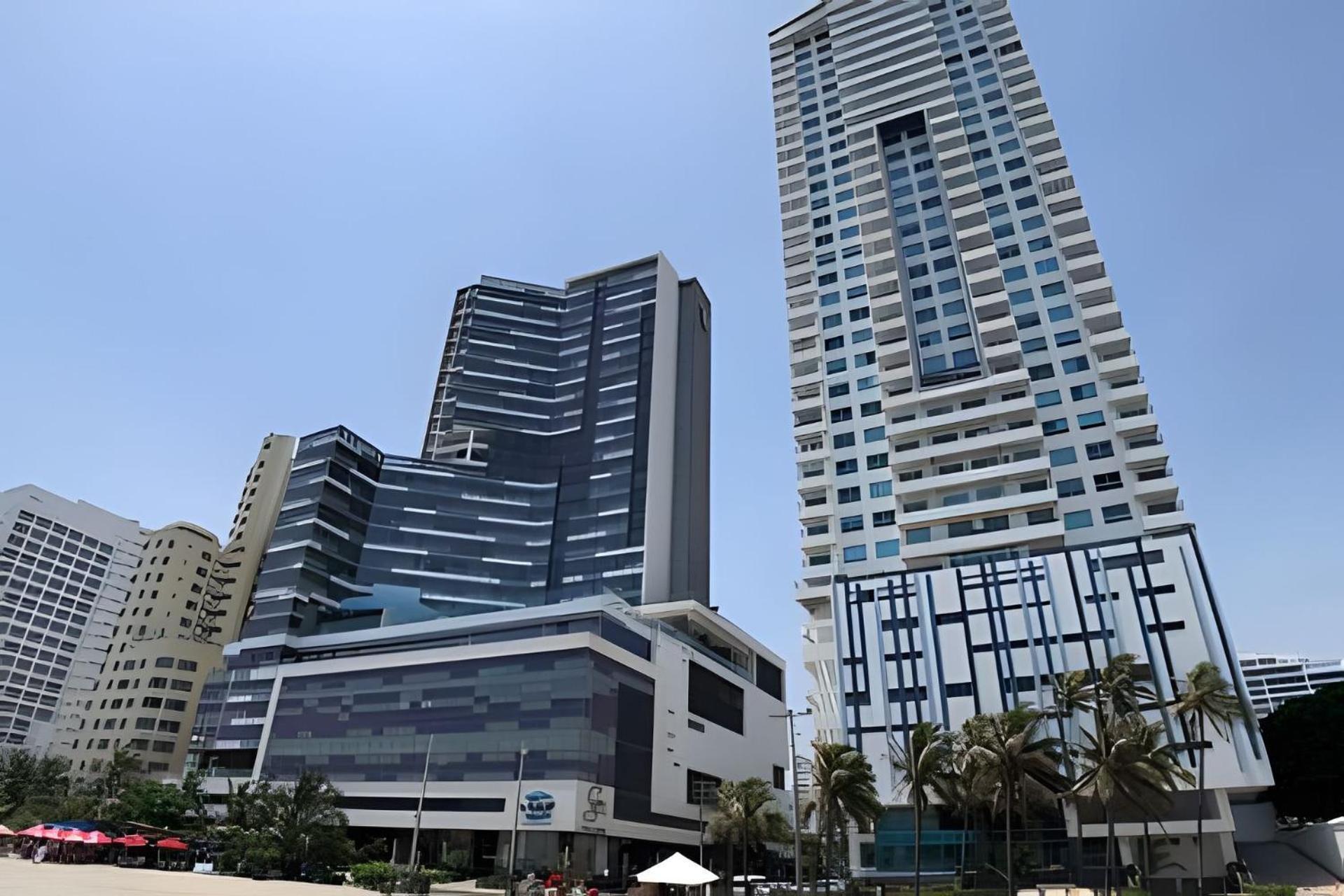 Apartamento Lujoso Apto Vista Al Mar Piso 34 - Palmetto Cartagena